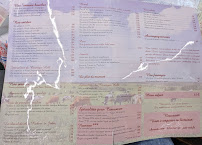 Menu / carte de Carnegie Hall à Lyon