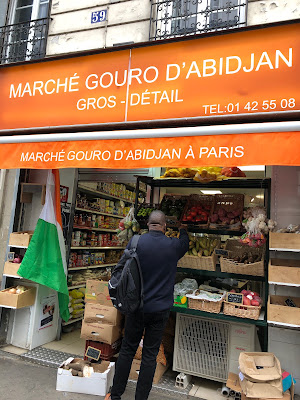 Épicerie ivoirienne "Marché Gouro d'Abidjan" à Paris