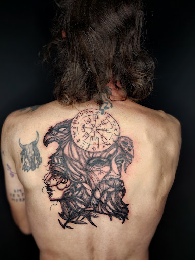 Explore engineering tattoo ideas, creative tattoo ideas in Minocqua, available at Black Sheep Ink