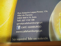 Restaurant Café Hamburgo à Vila Nova de Gaia - menu / carte