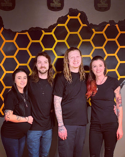 Explore tattoo ideas skull and roses, creative tattoo ideas in Omaha, available at Collective Hive Tattoo