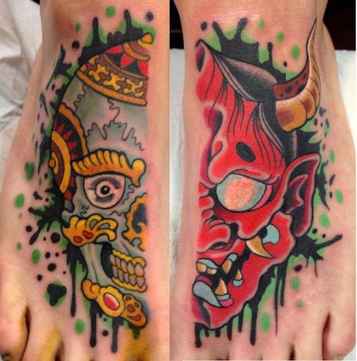 Explore english tattoo ideas, creative tattoo ideas in Erie, available at Wayward Tattoo Studio