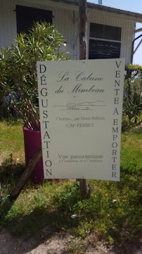 La Cabane du Mimbeau à Lège-Cap-Ferret menu