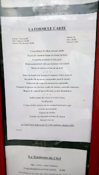 Restaurant français Le Bains-Douches à Morlaix - menu / carte