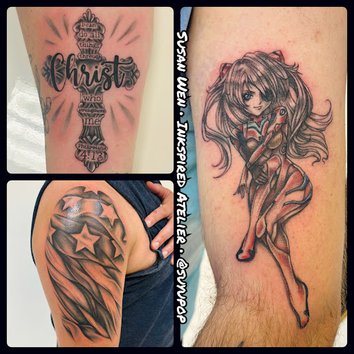 Explore buddhist tattoo ideas, creative tattoo ideas in Sioux City, available at Inkspired Atelier