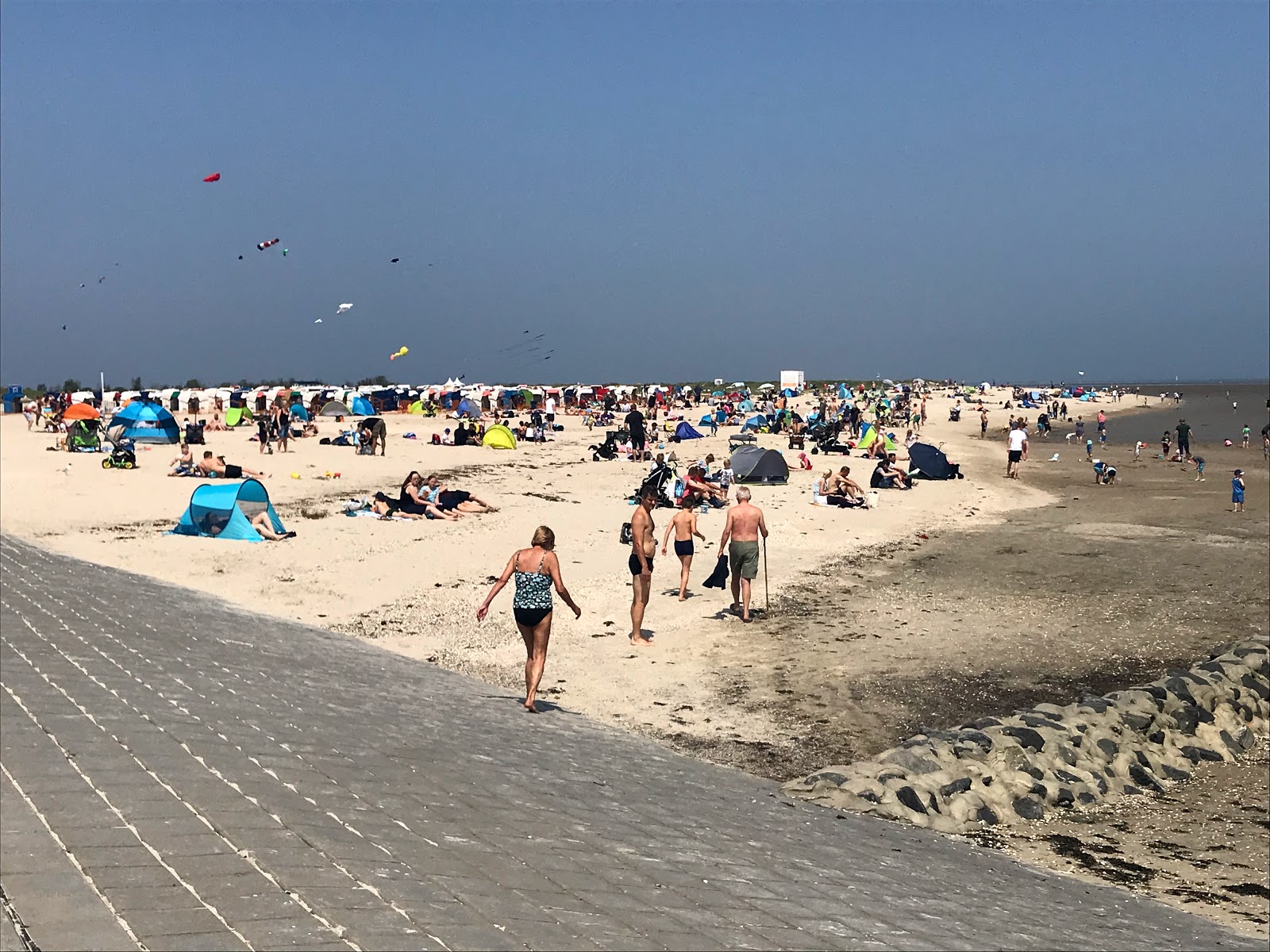 Foto de Praia de Schillig e o assentamento