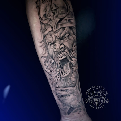 Explore cute bum tattoo ideas, creative tattoo ideas in Bronx, available at Brass Knuckles Ink Tattoo Studio