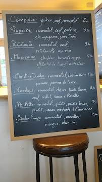 Crêperie Crêpes et Délices à Saint-Maur-des-Fossés (le menu)