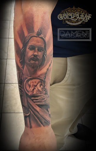 Explore optical illusion tattoo ideas, creative tattoo ideas in Baraboo, available at Gold Leaf Tattoo Collective and Art Gallery