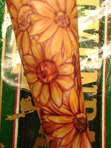 Explore birth tattoo ideas, creative tattoo ideas in Abilene, available at La Leyenda Tattoo Co