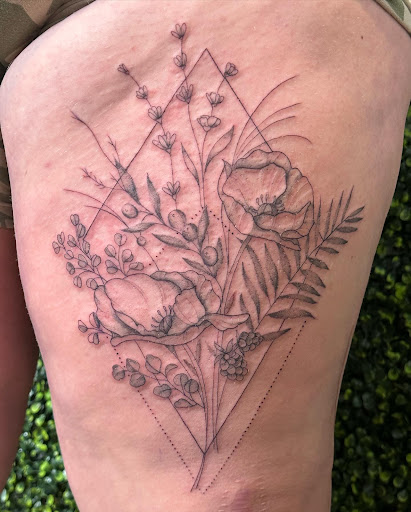 Explore babygirl tattoo ideas, creative tattoo ideas in Hanover, available at Grimm and Bare It