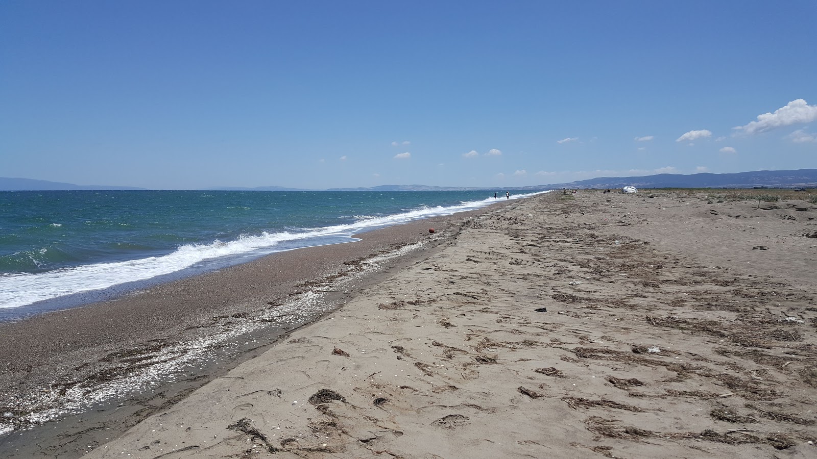 Foto di Vast City beach con parzialmente pulito livello di pulizia