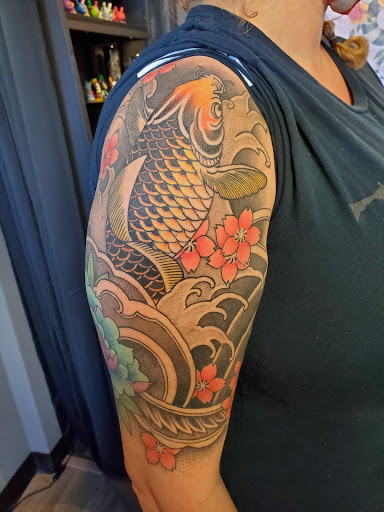 Explore tattoo sleeve ideas for guys, creative tattoo ideas in Kennewick, available at Powers Tattoo Company