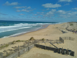 Foto di Lacanau Sud con costa lunga e dritta
