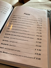 Restaurant italien Dal Capitano à Nebida (la carte)