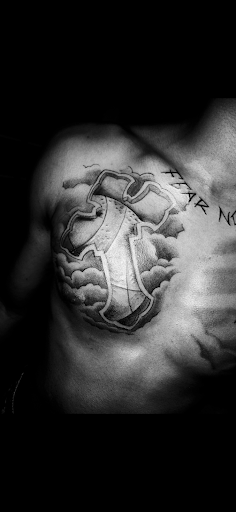 Explore claddagh tattoo ideas, creative tattoo ideas in Rogers, available at Ink Solutions Tattoo