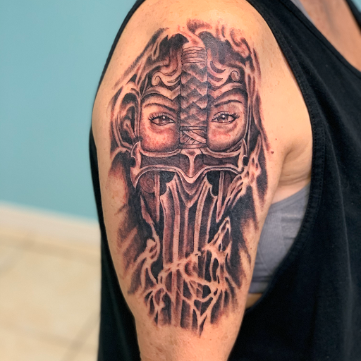 Explore albanian tattoo ideas, creative tattoo ideas in Ocala, available at The Tattoo Gallery of Ocala LLC