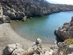 Paleokastro beach II'in fotoğrafı küçük bir koy ile birlikte