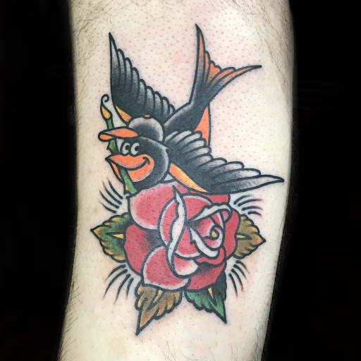 Explore gore tattoo ideas, creative tattoo ideas in Astoria, available at Worlds Fair Tattoo