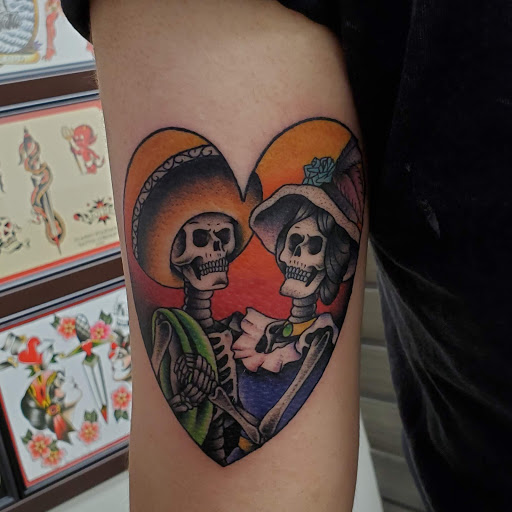 Explore women hand tattoo ideas, creative tattoo ideas in Bakersfield, available at CLASSIC STANDARD TATTOO CO.