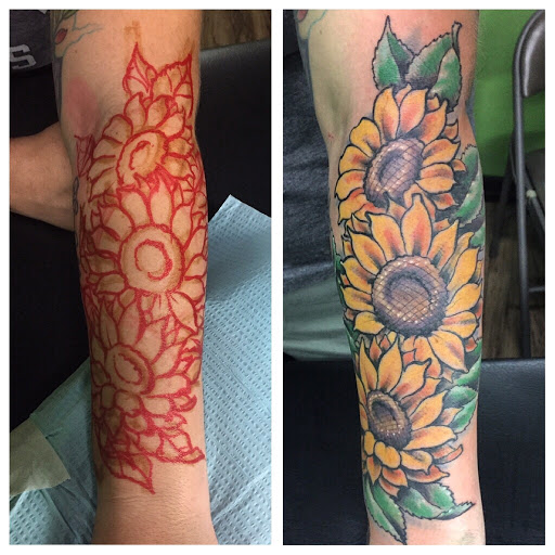 Explore prodigal son tattoo ideas, creative tattoo ideas in Saint Augustine, available at Ms. Deborahs Fountain of Youth Tattoo & Body Piercing