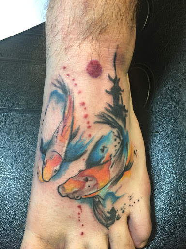 Explore spinal cord tattoo ideas, creative tattoo ideas in Phoenix, available at The Snooty Fox Tattoo and piercing