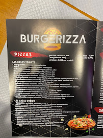 Restaurant Burgerizza à Strasbourg (la carte)