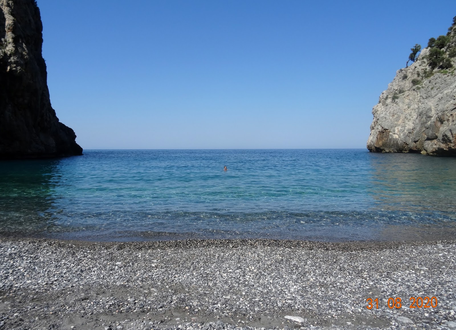 Photo of Vithouri beach with turquoise pure water surface