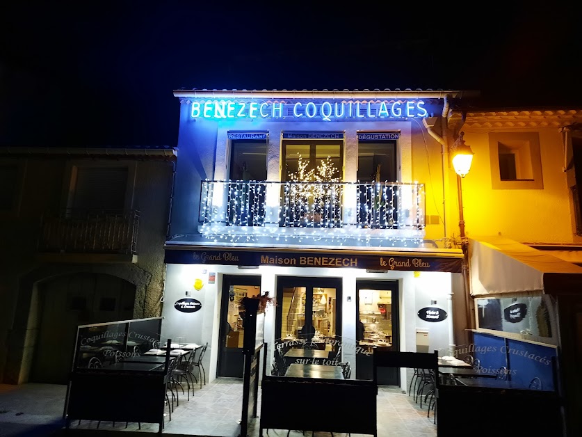 Maison Benezech - Restaurant Le Grand Bleu à Bouzigues (Hérault 34)