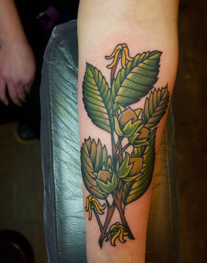 Explore black light tattoo ideas, creative tattoo ideas in Houghton, available at Bramble & Stag Tattoo Parlour