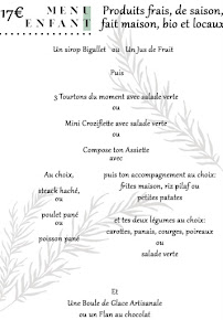 Menu / carte de Restaurant La Petite Grenobloise à Grenoble