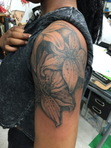 Explore ear tattoos ideas, creative tattoo ideas in Lawton, available at Impact Ink Tattoo Studios