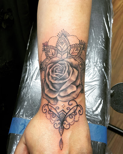 Explore small tattoo ideas behind the ear, creative tattoo ideas in Amarillo, available at Tattoo Spa LLC