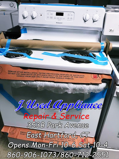 Appliance Store «J Used Appliances Repair & Services», reviews and photos, 1030 Tolland St, East Hartford, CT 06108, USA