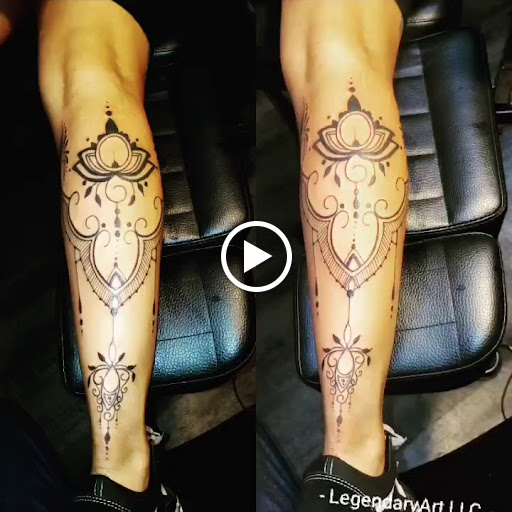 Explore tattoo ideas moon and stars, creative tattoo ideas in Sumter, available at LegendaryArt,LLC ,Tattoo Shop