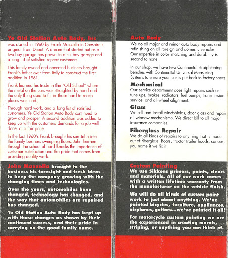 Auto Body Shop «Ye Old Station Auto Body, Inc.», reviews and photos, 1322 Waterbury Rd, Cheshire, CT 06410, USA