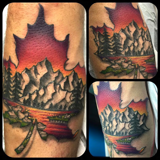 Explore deer hunting tattoo ideas, creative tattoo ideas in Chattanooga, available at Standard Ink Tattoo Co