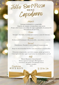 Menu du Jolly Bar Pizza & Restaurant à Credera Rubbiano