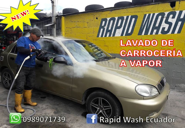 LAVADORA LUBRICADORA AUTOMOTRIZ RAPIDWASH - Quito