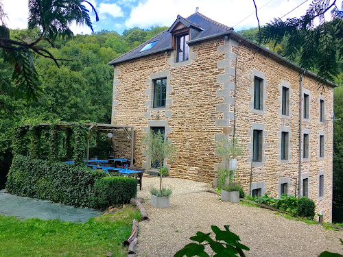 Lodge Groot vrijstaand vakantiehuis Normandie, in bos, 20 personen, dichtbij Mont St Michel en strand Saint-James