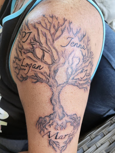 Explore roman tattoo ideas, creative tattoo ideas in Kingsland, available at These Colors Dont Run Tattoo & Piercing