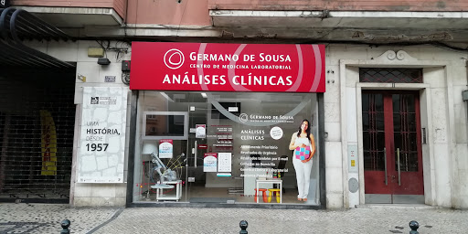 Centro de Medicina Laboratorial Germano de Sousa Avenida de Roma / Praça de Londres - Análises Clínicas