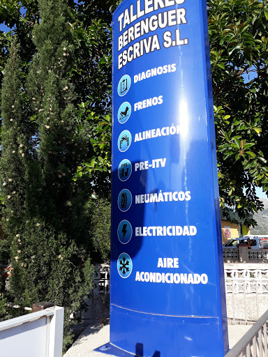 Talleres Berenguer Escrivá SL en Orba, Alicante