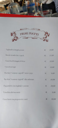 Restaurant Ristorante la Locanda dei Ribelli à Mergo (le menu)