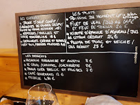 Restaurant L'atelier des saveurs à La Mure (la carte)