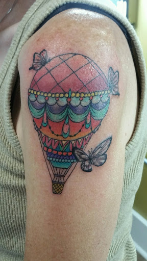 Explore cool tattoo sleeve ideas for men, creative tattoo ideas in Buffalo, available at Grey Havens Tattoo