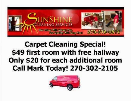 Carpet Cleaning Service «Sunshine Cleaning Services», reviews and photos, 3023 Brent Gray Trce, Owensboro, KY 42303, USA