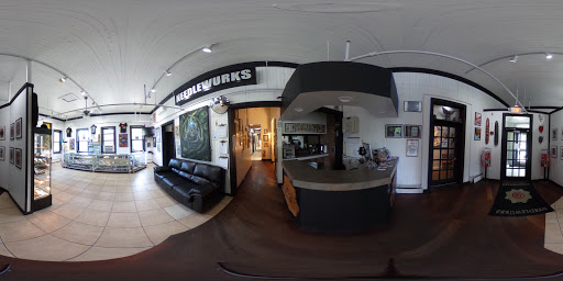 Tattoo Shop «Needlewurks Body Piercing & Tattoo», reviews and photos, 80 W Circular St, Saratoga Springs, NY 12866, USA