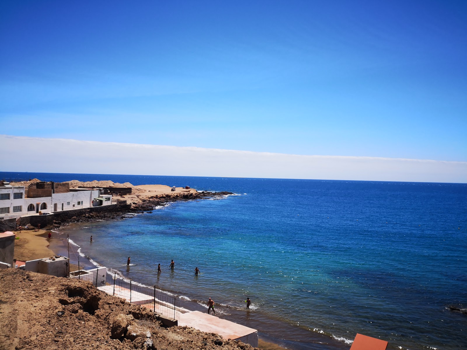 Foto av Playa del Cabron - populär plats bland avkopplingskännare