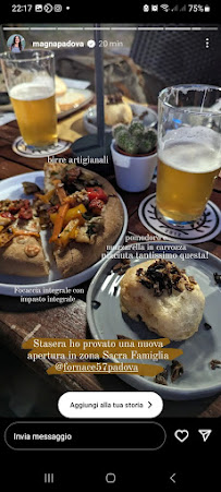 Menu du Fornace 57 à Padua